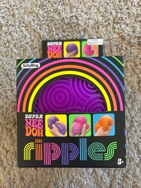 Schylling Super NeeDoh Ripples Sensory Toy - Purple